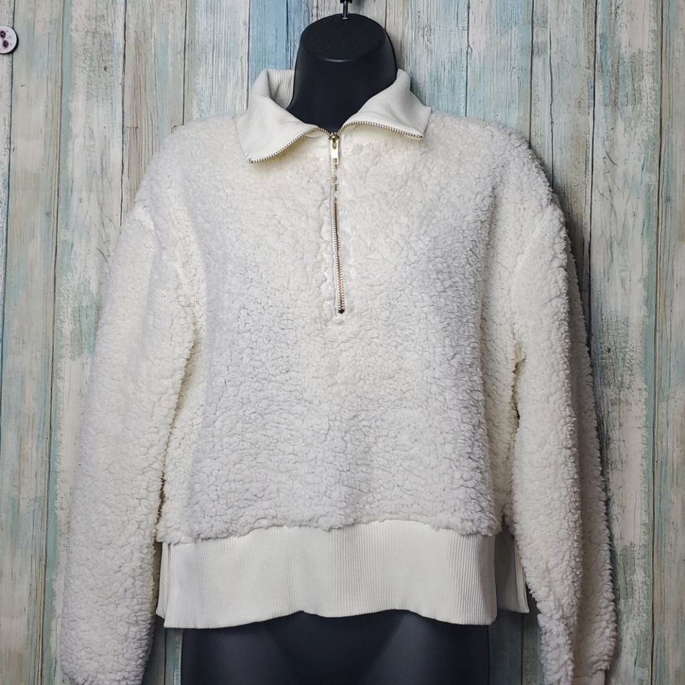 Derek heart  fluffy sweater